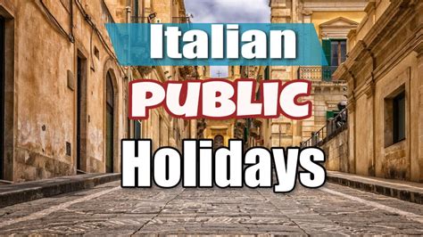 is today a public holiday in italy