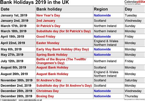 is today a public holiday in the uk