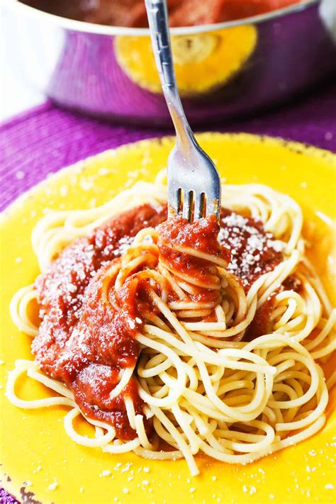Is Tomato Paste Used For Spaghetti