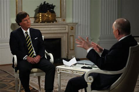 is tucker carlson going to interview putin