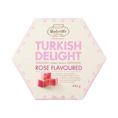 is turkish delight rose flavoured