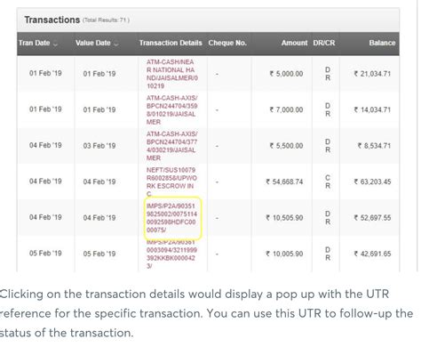 is utr number and transaction reference number same