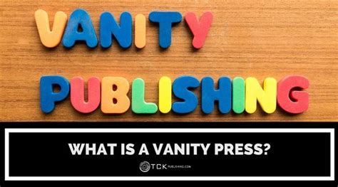 is vanity publishing bad