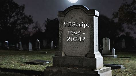 Is Vbscript Dead