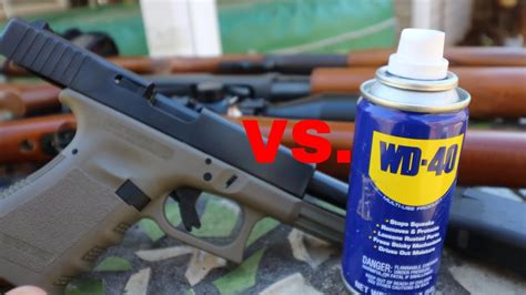 Is Wd40 Ok To Use Cleaning A Gun