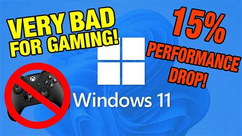 is windows 11 worse for gaming