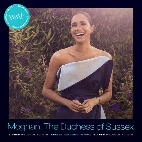 is wme still representing meghan markle