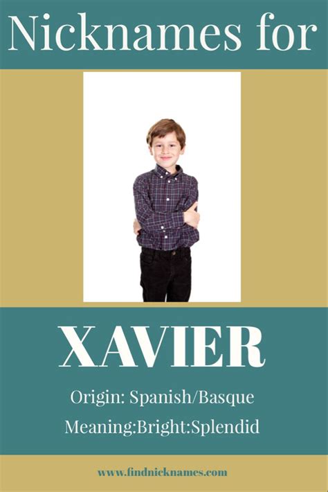 is xavier a common name