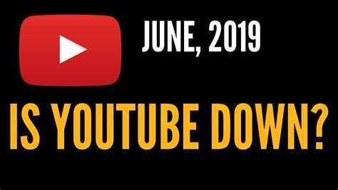 is youtube down today outage report