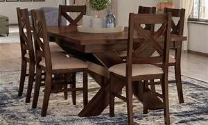 Laurel Foundry Modern Farmhouse Isabell Extendable Solid Wood Dining