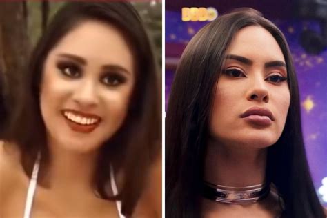 isabelle antes e depois bbb