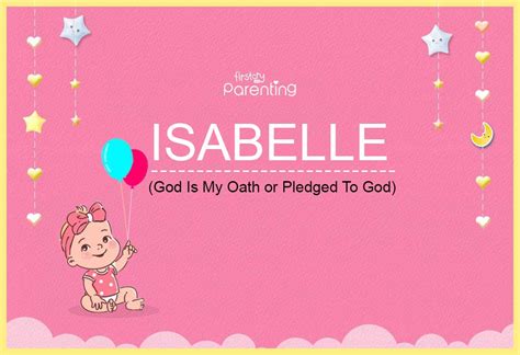 isabelle name origin and meaning