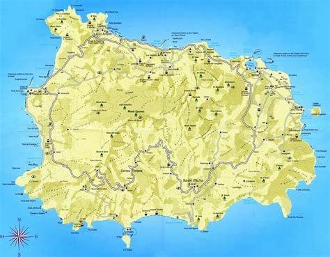 Ischia Italy Map dijkversterkingbas