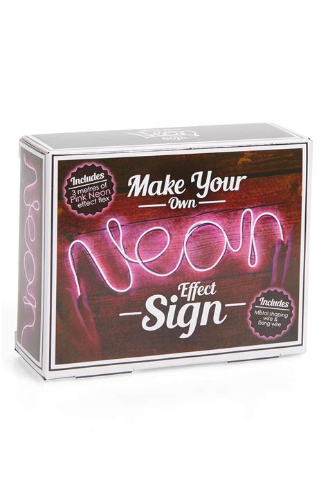 Make Your Own Neon Effect Sign DIY Kit Annie's Blue Ribbon General