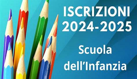 Iscrizione scuola dell'infanzia - cosa fare e quando