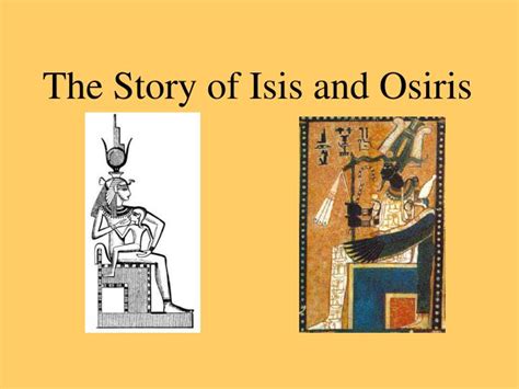 isis and osiris full story