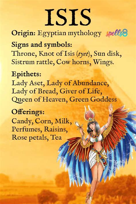 isis goddess powers