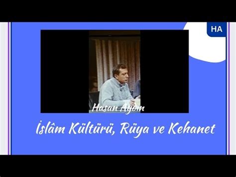 islam kültürü rüya