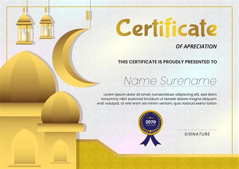 Islamic Certificate Boders Free Vector Art (9,799 Free Downloads)