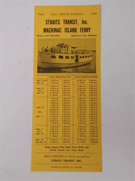 island queen ferry schedule