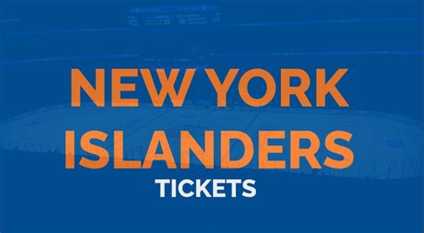 islanders tickets cheap