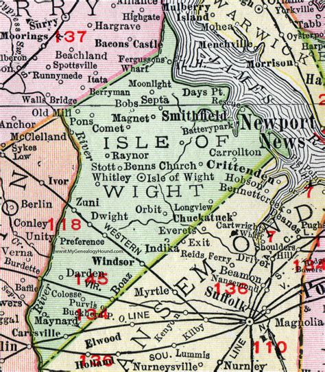 isle of wight county va property records