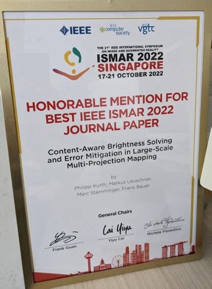 ismar 2023 best paper
