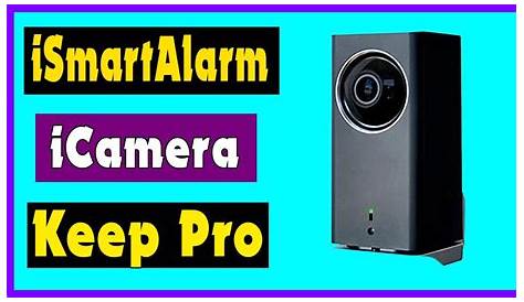 ISMARTALARM(TM) ISC3S iCamera KEEP Pro 1080p HD WiFi(R