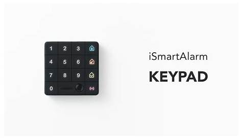 Ismartalarm Keypad Review ISmartAlarm Kenmerken Tweakers