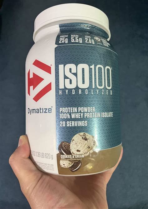 iso 100 hydrolyzed whey protein review