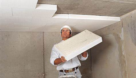 Isolant Thermique Plafond Cave Isolation De Garage, Et Sous Sol à 1€ Sans