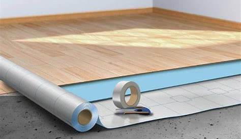 Isolant Thermique Sous Parquet Leroy Merlin Film dalle Polyethylène, 10 X 4 M