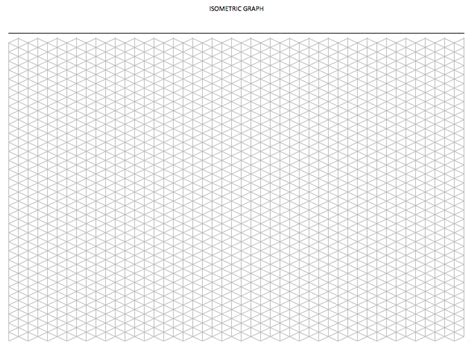 Isometric Excel Graph Paper