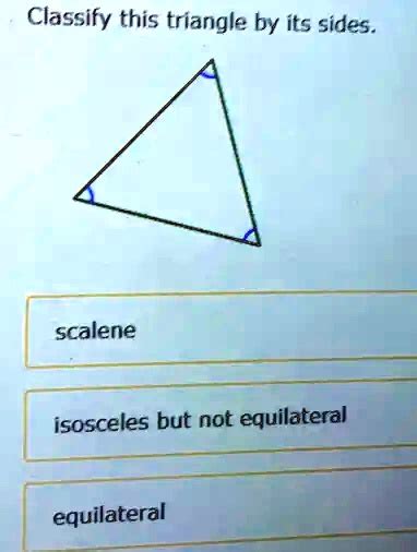 Isosceles Triangle Not Equilateral