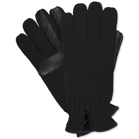 isotoner gloves for men