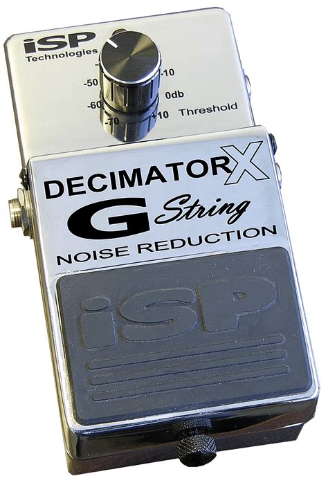 ISP Decimator Noise Reduction FX Pedal w/Box 2nd Hand