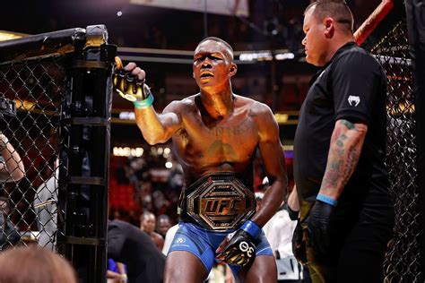 israel adesanya fight record