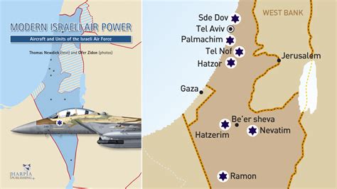 israel air bases map