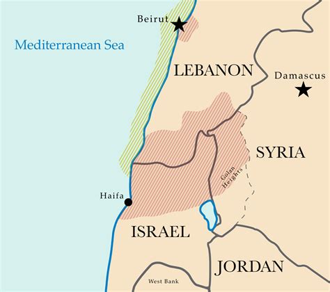 israel and lebanon border