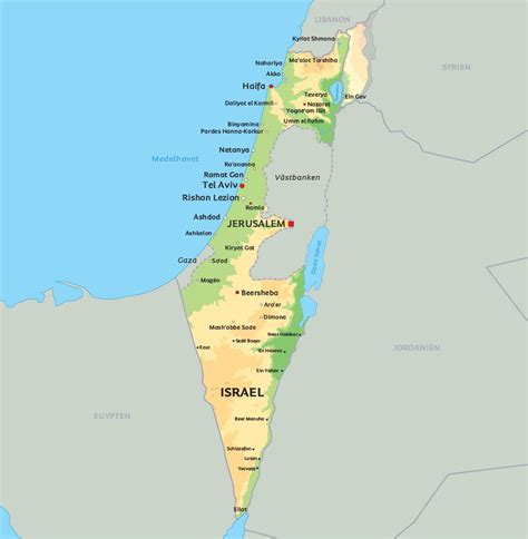 Israel. Mapa Palestine, Map, Israel