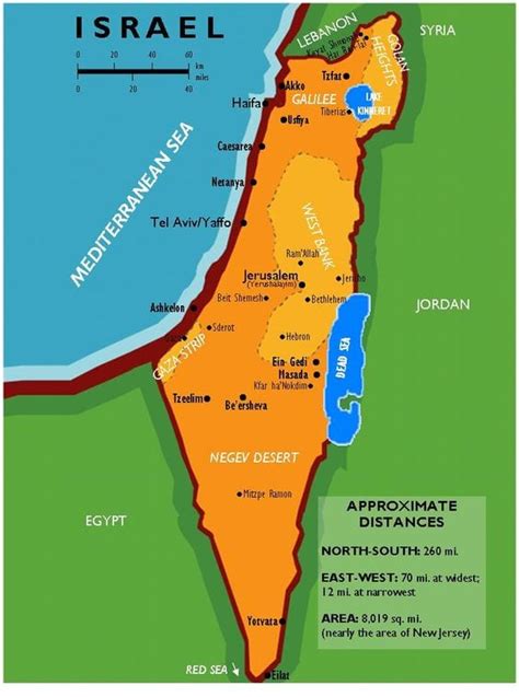 israel map 2021