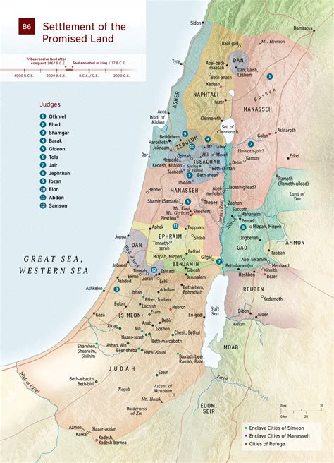 israel map holy cities