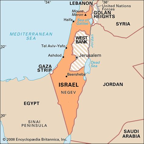 israel map now