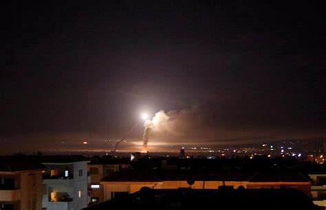 israel missile attack refine syria