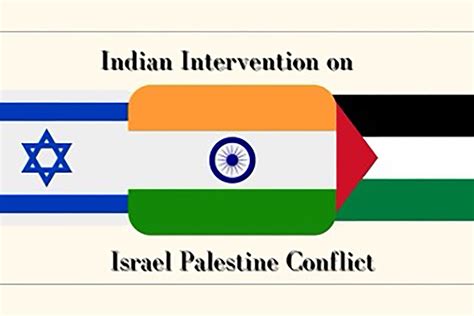 israel palestine conflict india