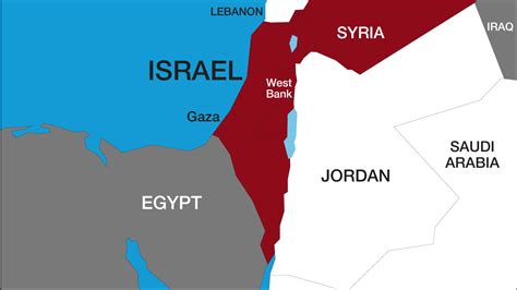 israel vs palestine live map