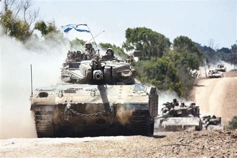 israele entra a gaza