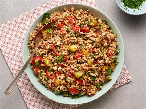 israeli couscous salad with smoked paprika