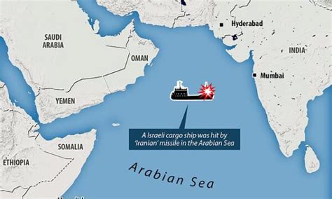 israeli ship targeted in iran