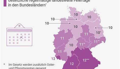 Gesetzliche Feiertage in Deutschland: Termine für 2022, 2023, 2024